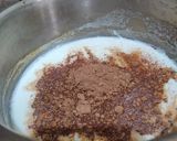 A picture of step 1 of Hot Chocolate without Cornflour.
