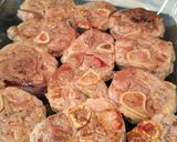 A picture of step 1 of Ossobocco.