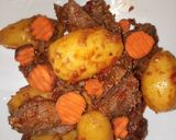 A picture of step 6 of Nigerian Picadillo.