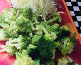 Foto del paso 1 de la receta: Ensalada Cocida de brócoli,🥦🥗 Romanesco Con Repollo y Palta 🥑