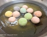 Foto langkah ke 5 dari resep Onde onde pelangi.