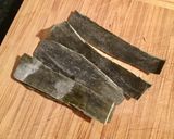 A picture of step 1 of Vegan kimchi.
