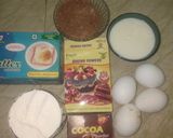 A picture of step 1 of Smart spongy chocolate cake#madhu.