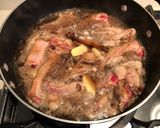 A picture of step 3 of Braised pork ribs.