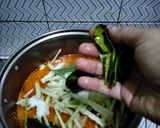 Foto langkah ke 3 dari resep Sayur godok pepaya muda.