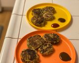 A picture of step 5 of Dahi ke kabab (veg).