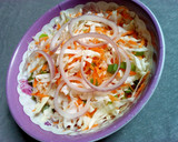 A picture of step 2 of Cabbage salad.