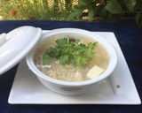 Hình bước làm 6 của món Súp gà nấm