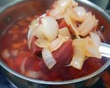 A picture of step 3 of Pink (beetroot) pasta.