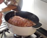 Foto del paso 9 de la receta Lomo relleno de jamón y setas