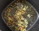 Une image de l'étape 1 de Garlic bread ou pain à l’ail à l’air fryer.