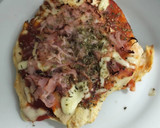 Foto del paso 6 de la receta: Pollo-pizza (Chickzza) Airfryer