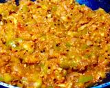 A picture of step 7 of Capsicum Tomato Curd Sabzi.