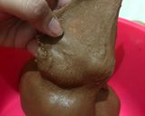 Foto langkah ke 4 dari resep #80 Chocolate Hot Cross Bun - Poolish Method.