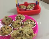 Foto langkah ke 9 dari resep Choco banana muffin no mixer.