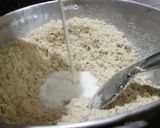 A picture of step 5 of Banana Sheera.