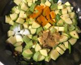 A picture of step 2 of Baby Marrow Curry (South Indian Style).