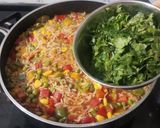 A picture of step 9 of Mexican Rice.
