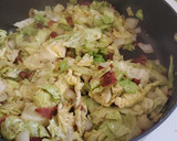 A picture of step 5 of My Fried Cabbage and Bacon.