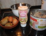 Foto del paso 1 de la receta: Ensaladilla mar y tierra