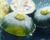 Hình bước làm 6 của món Bí non nhồi tôm thịt