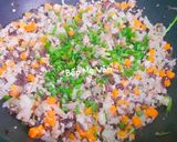 Hình bước làm 1 của món Bánh mì hấp