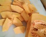 Stir fried pumpkin with spinach and coconut recipe step 4 photo
