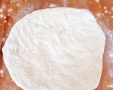 Une image de l'étape 4 de Tarte moelleuse aux lardons fumés râpé de jambon, crème fraîche.