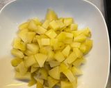 A picture of step 1 of Huzarensla Salad - Dutch Salad.
