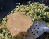 A picture of step 4 of Moonga Gaathi sprouts subji Goa style.