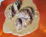 A picture of step 9 of Beef Cheeks in Bourguignonne Sauce.