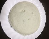 A picture of step 4 of Ugali served with cabbage and beef wet fry.