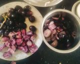 A picture of step 1 of Jamun mojito 😋.