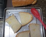 A picture of step 1 of Garlic bread.