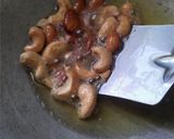 A picture of step 1 of Sooji halwa.