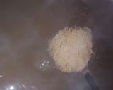 A picture of step 1 of Fried rice with peppered chicken.