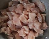 Foto langkah ke 1 dari resep Onion Chicken with Tofu.