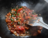 A picture of step 4 of Sewai upma (vermicelli upma).