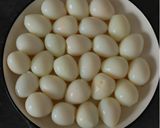 Hình bước làm 1 của món Sườn non kho trứng cút