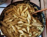Pesztós tejszínes penne recept fázis 3 fotója