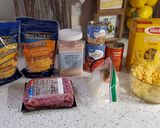 A picture of step 3 of 4 Ingredient Hamburger Casserole.