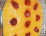 Une image de l'étape 2 de Dessert au lait et orange.
