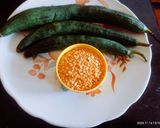 A picture of step 1 of Healthy tasty fiber rich moong dal and turai sabji and millet flour roti.