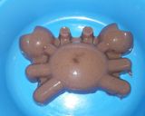 Foto langkah ke 5 dari resep Puding coklat regal dengan telur dan susu kedelai mpasi GTM.