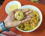 A picture of step 5 of Veggie Cheesy Corn Bombs.