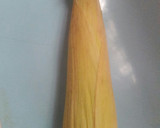 A picture of step 1 of Boiled maize.