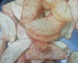 A picture of step 4 of Honey potato chaat.