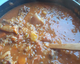 Foto del paso 7 de la receta: Guiso de arroz con lenteja carne de cerdo y chorizos 😋