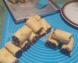 Foto langkah ke 8 dari resep Roti Gulung Coklat Viral.