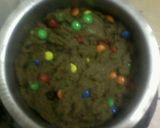 A picture of step 5 of Brown Butter M&M Cookies.